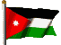 Jordanien Flagge
